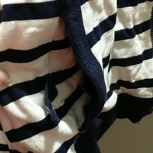 Ralph Lauren Navy & White Zip Up Hoodie - Picture 6 of 6